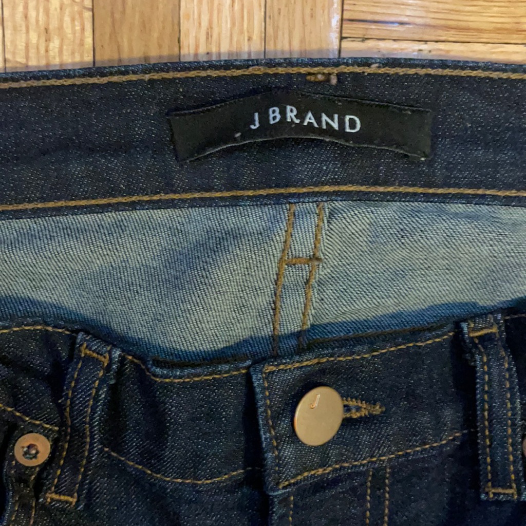 J Brand Classic Dark Denim Straight Leg